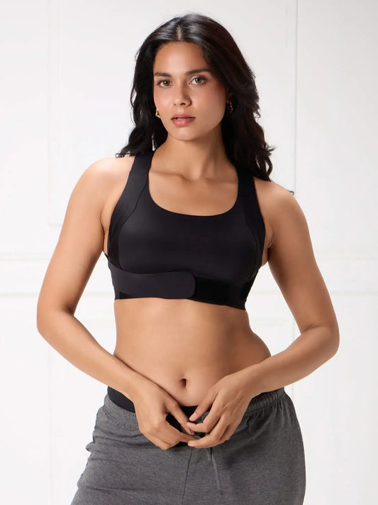 PostureLift Bra - Shadow Black