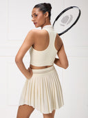 The Club Skort - Sunlit Ivory