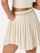 The Club Skort - Sunlit Ivory