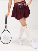The Club Skort - Deep Berry