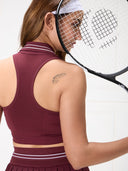 The Club Sports Bra - Deep Berry